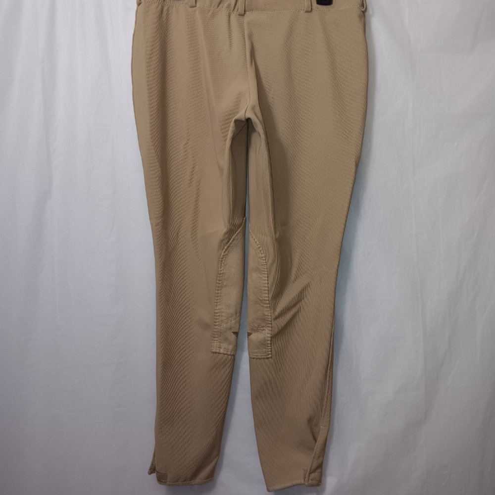 TUFF RIDER PULL-ON RIBBED BREECHES RIDING PANTS - Picture 2 of 10